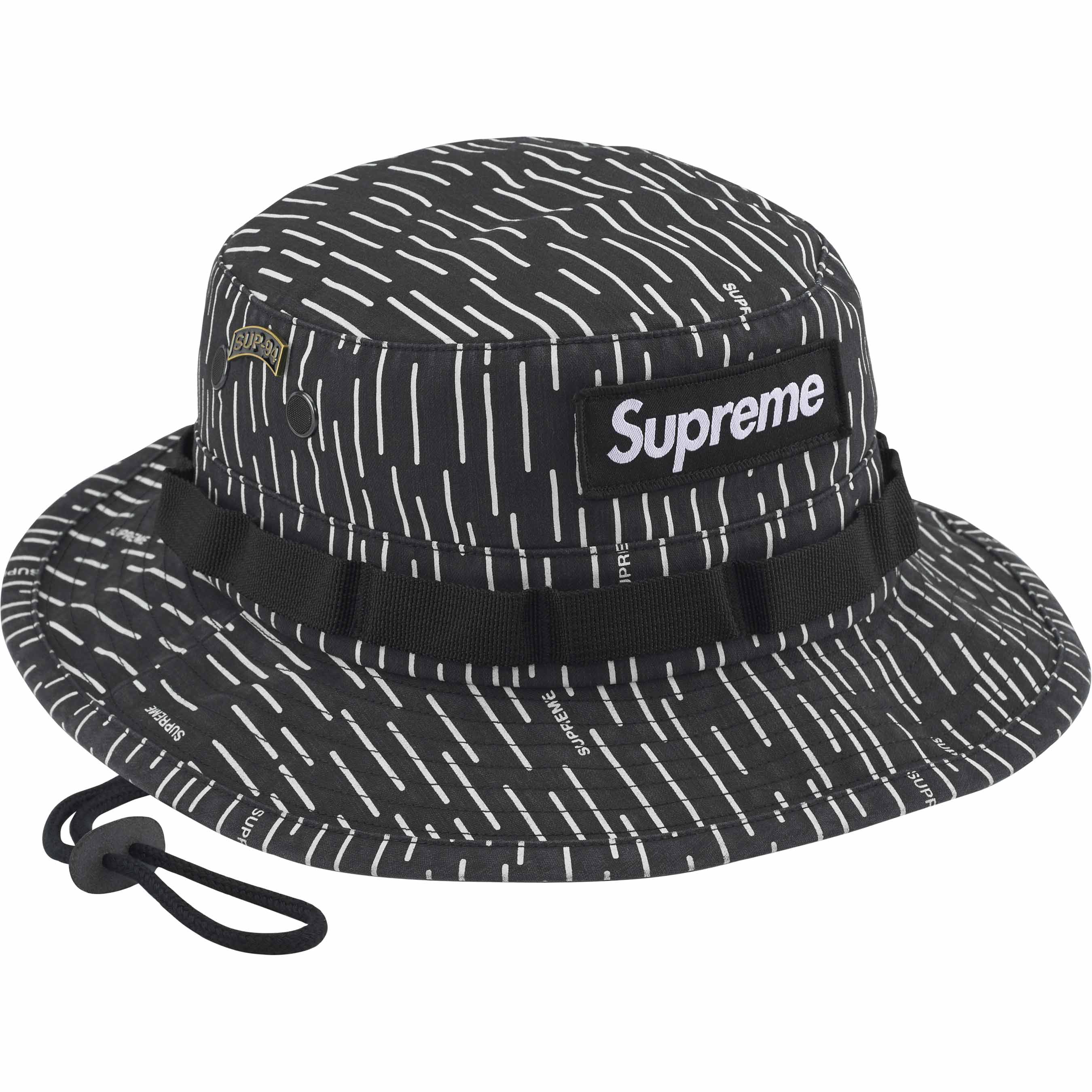 Supreme Military Boonie - Black Raindrop