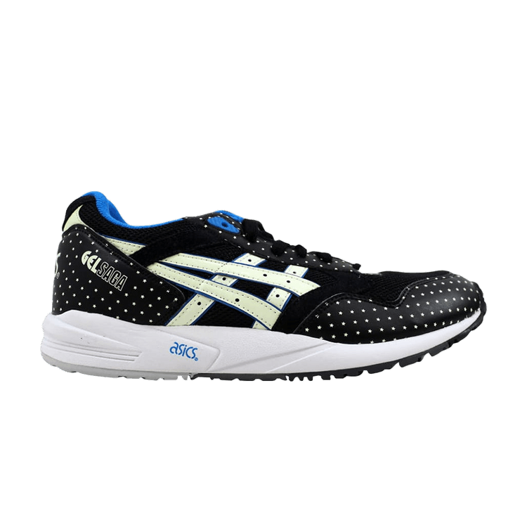 ASICS Gel-Saga Black Glow In The Dark