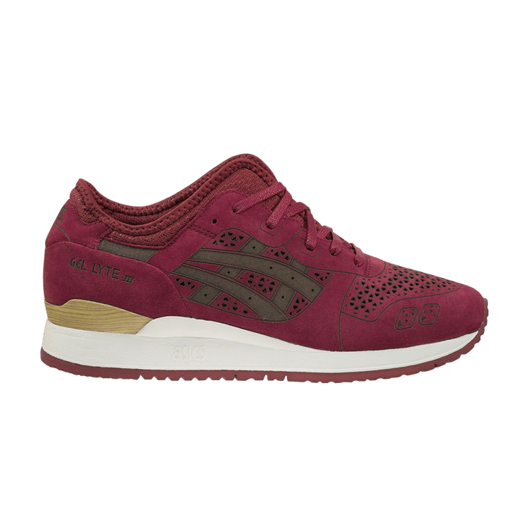 ASICS Gel-Lyte III Laser Cut (Burgundy)