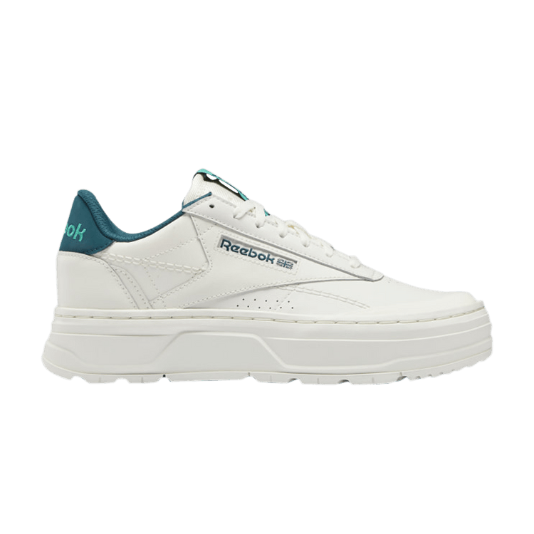 Reebok Club C Double Geo Chalk Future Teal (Women's)