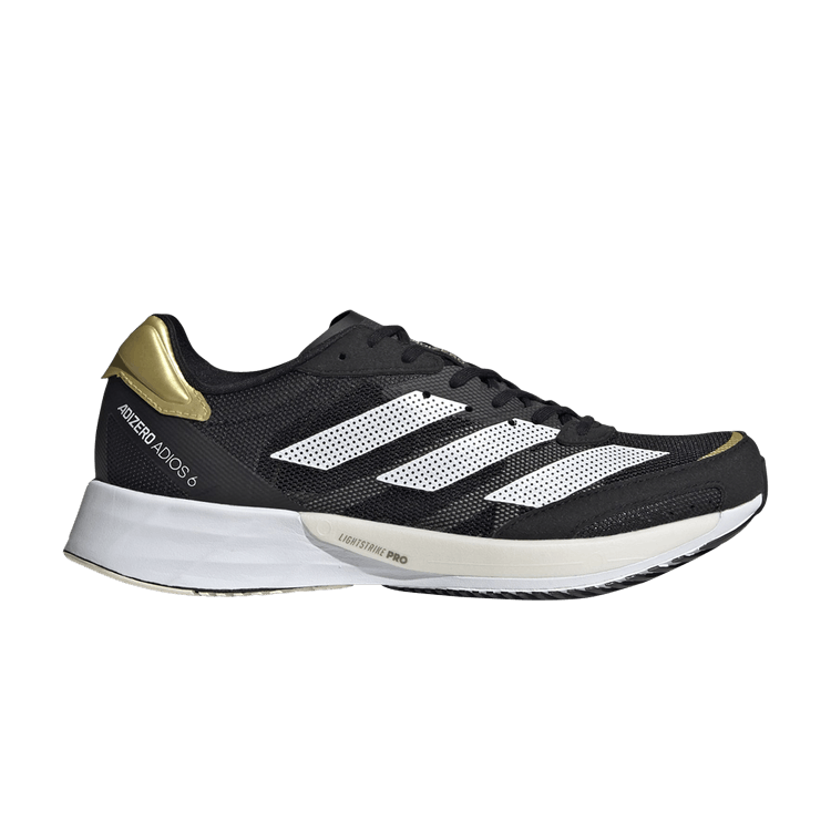 adidas Adizero Adios 6 Black Gold Metallic (Women's)
