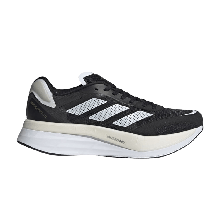 adidas Adizero Boston 10 Black White (Women's)