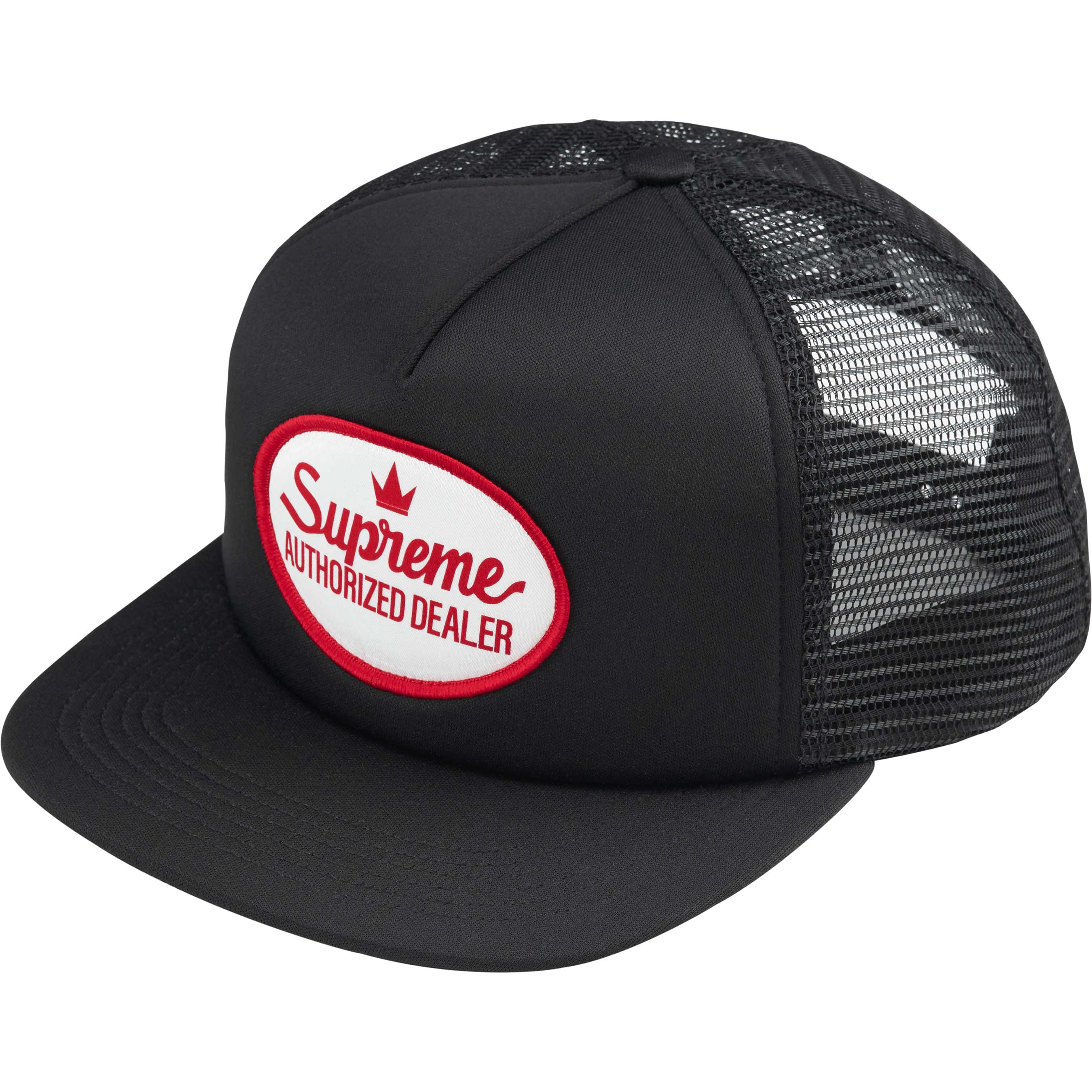 Supreme Authorized Mesh Back 5-Panel - Black