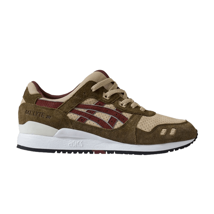 ASICS Gel-Lyte III Patta Birch Burgundy