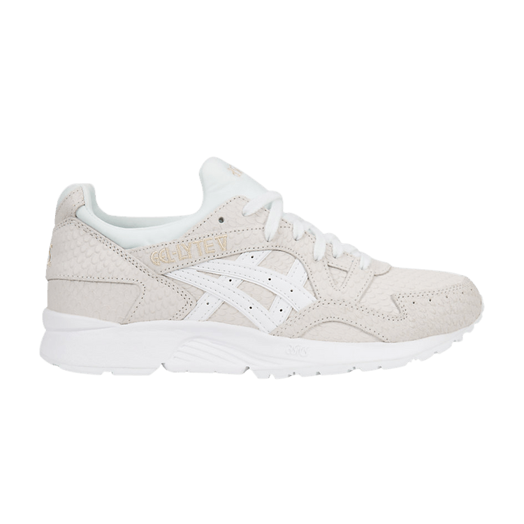 ASICS Gel-Lyte V Tan Reptile Skin White (Women's)