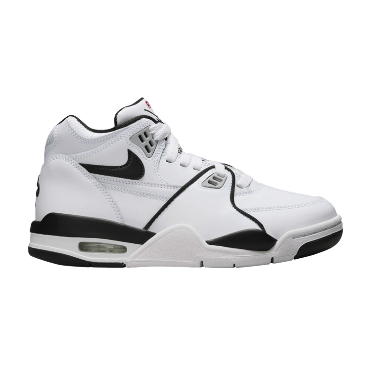 Nike Air Flight '89 White Black Wolf Grey (GS)