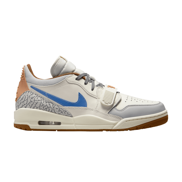 Jordan Legacy 312 Low Phantom Amber Brown Star Blue