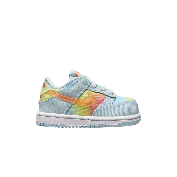 Nike Dunk Low Glacier Blue Light Lemon Twist Aquarius Blue Total Orange (TD)