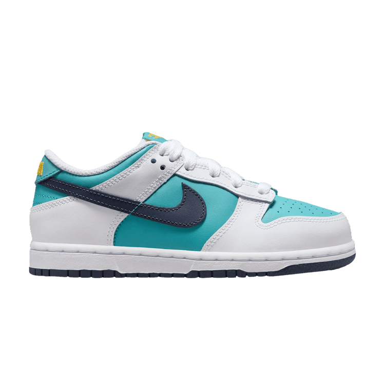 Nike Dunk Low Dusty Cactus White Racer Pink Thunder Blue (PS)