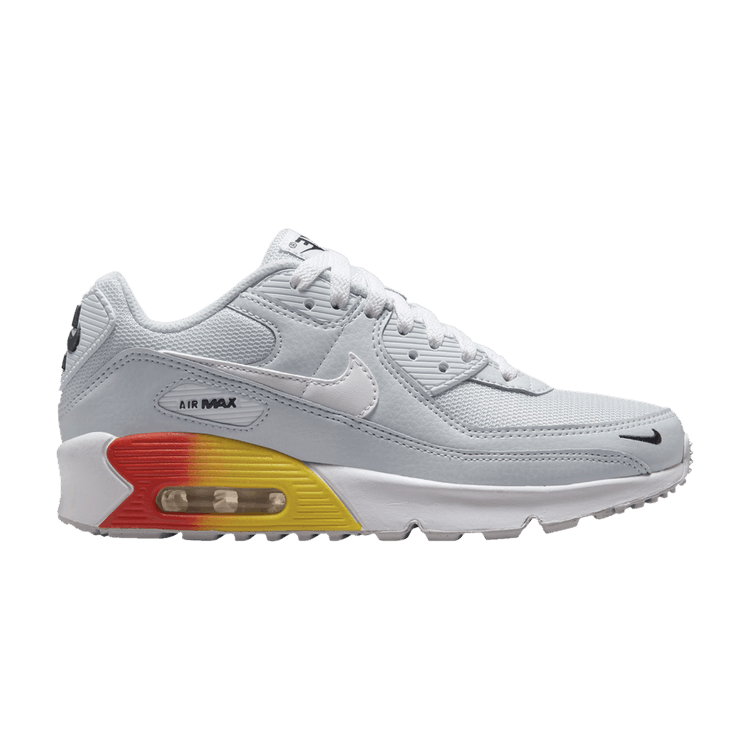 Nike Air Max 90 Pure Platinum Cosmic Clay Lightning White (GS)