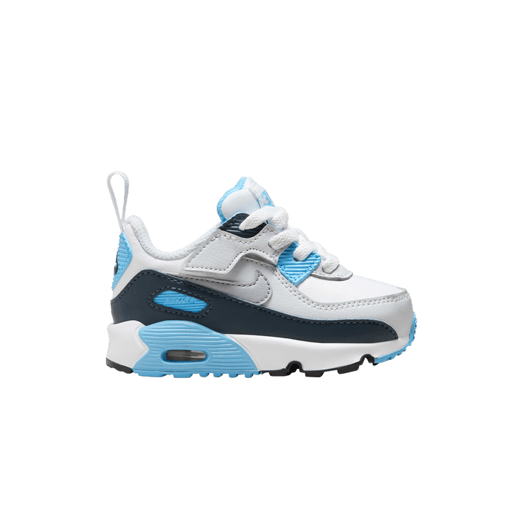Nike Air Max 90 EasyOn White Baltic Blue Armory Navy Wolf Grey (I)