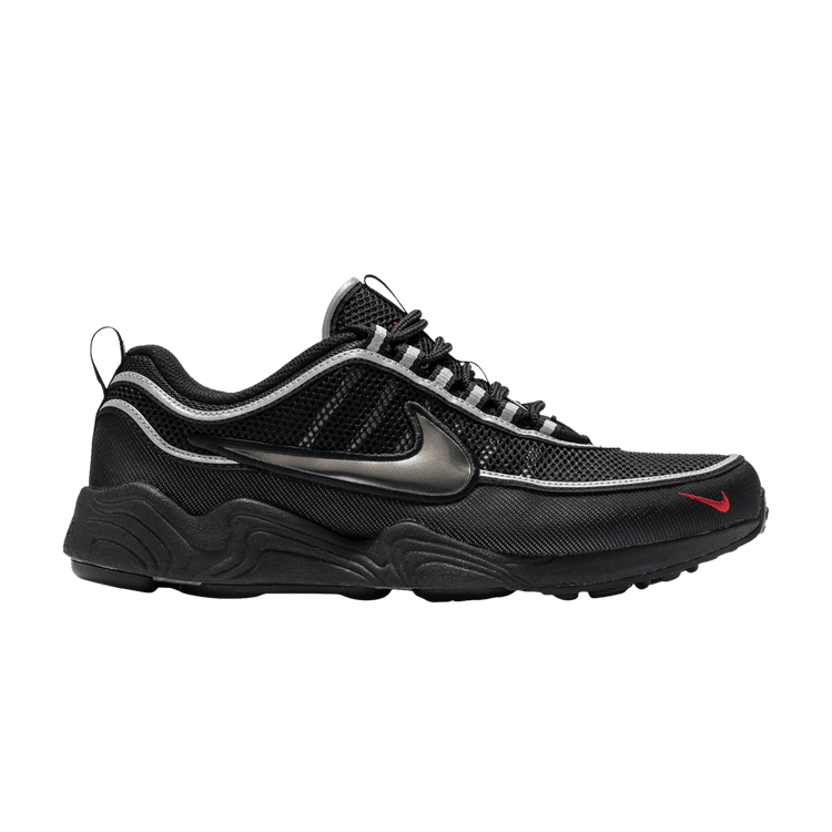 Nike Air Zoom Spiridon Black Metallic Silver