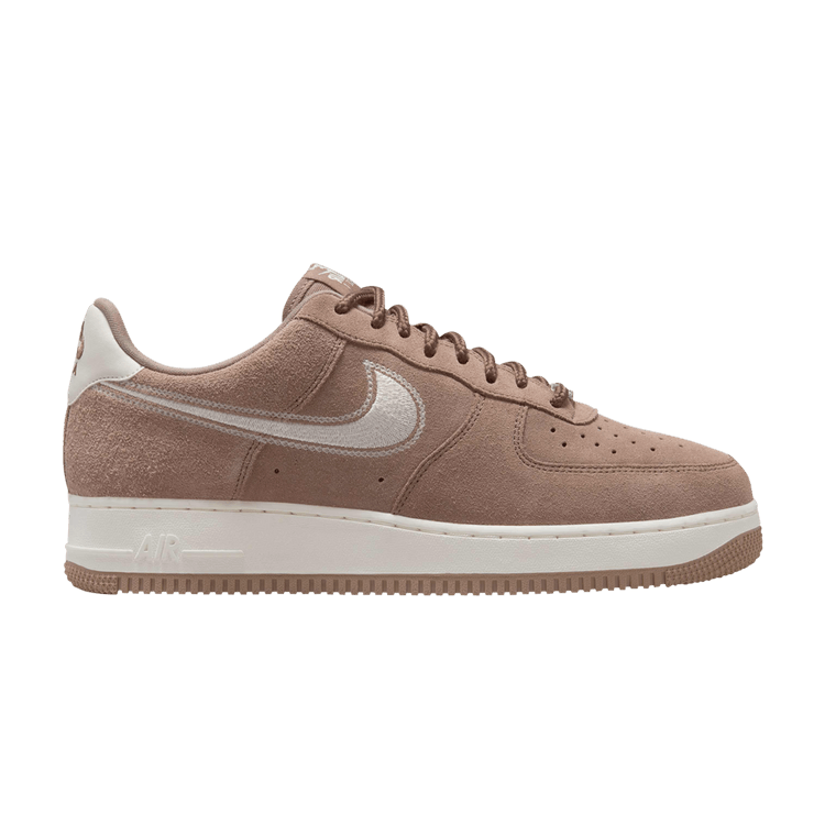 Nike Air Force 1 Low '07 LV8 Mink Brown Embroidered Swoosh