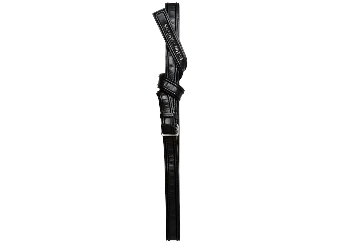 H&M x Glenn Martens Boning-Detail Belt Black