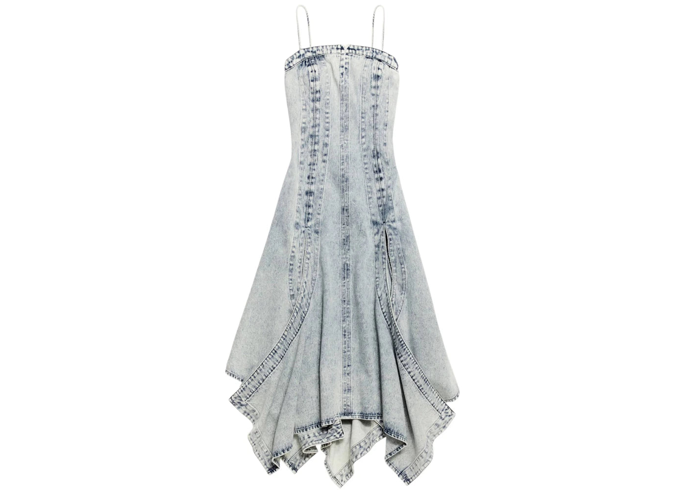 H&M x Glenn Martens Denim Dress Light Denim Blue