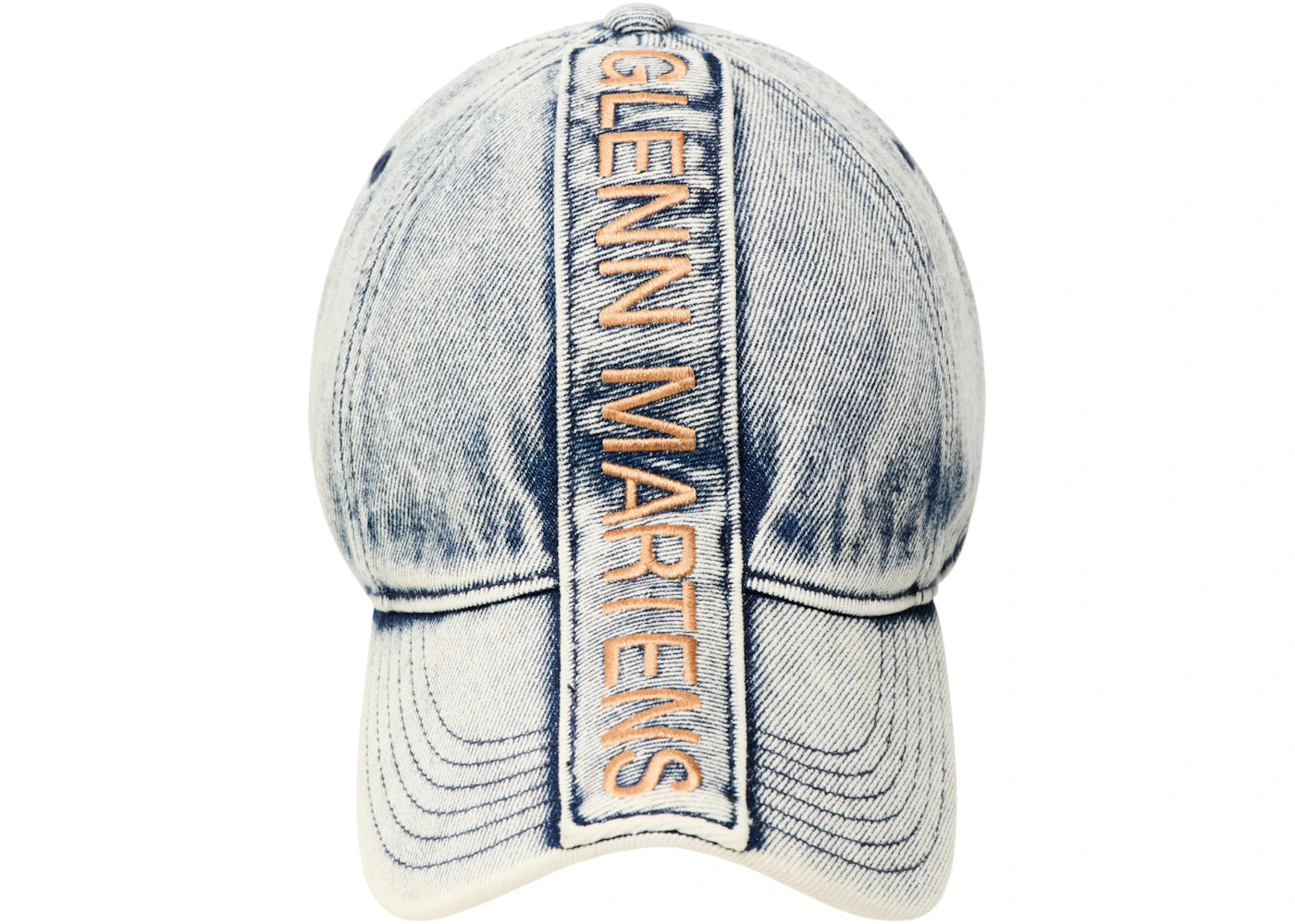 H&M x Glenn Martens Motif-Detail Denim Cap Light Denim Blue
