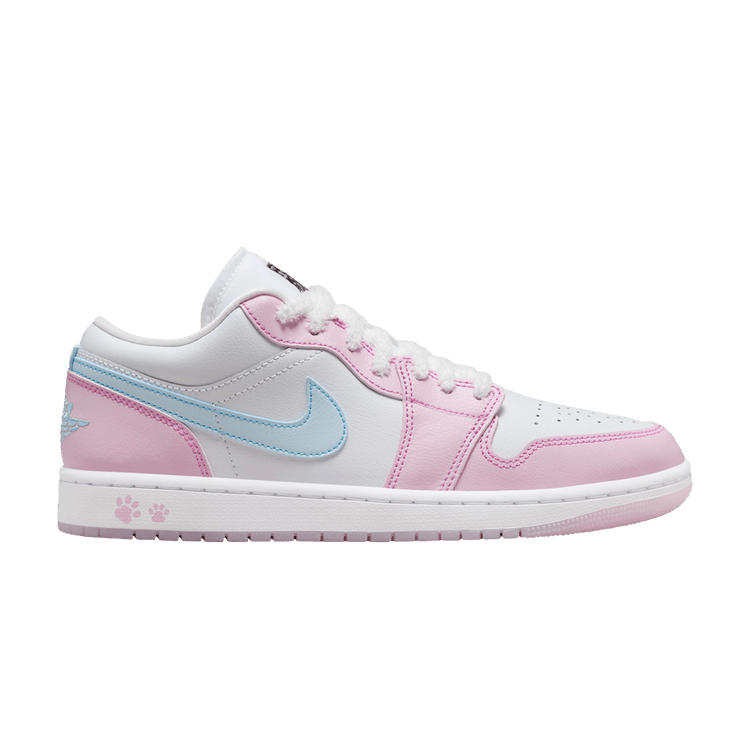 Jordan 1 Low SE Paw Print Pink Foam (Women's)