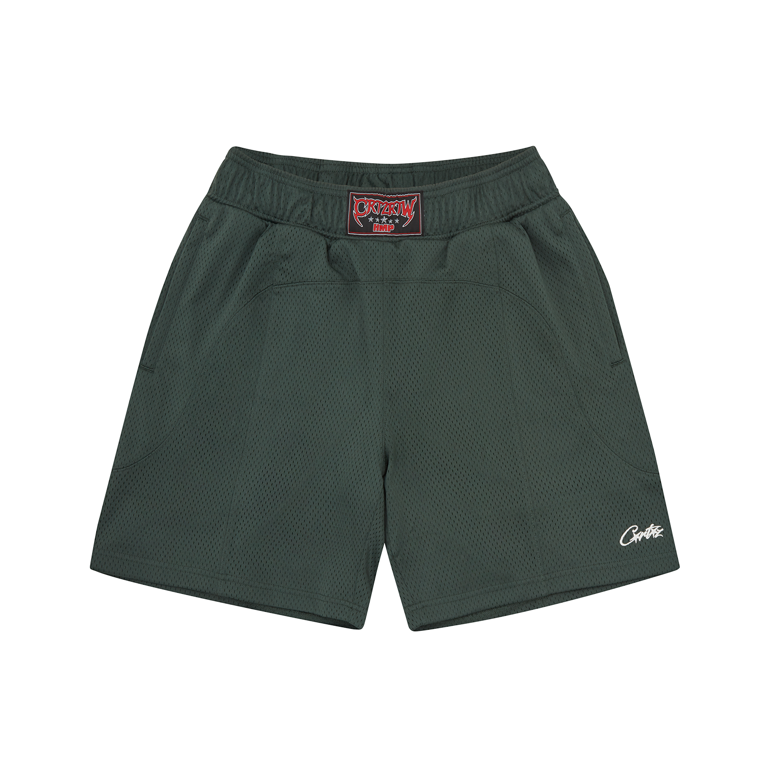 Corteiz HMP Mesh Panel Short Forest Green