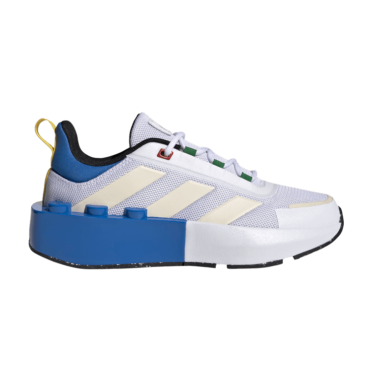 adidas Tech RNR LEGO Cloud White Wonder White Shock Blue (GS)