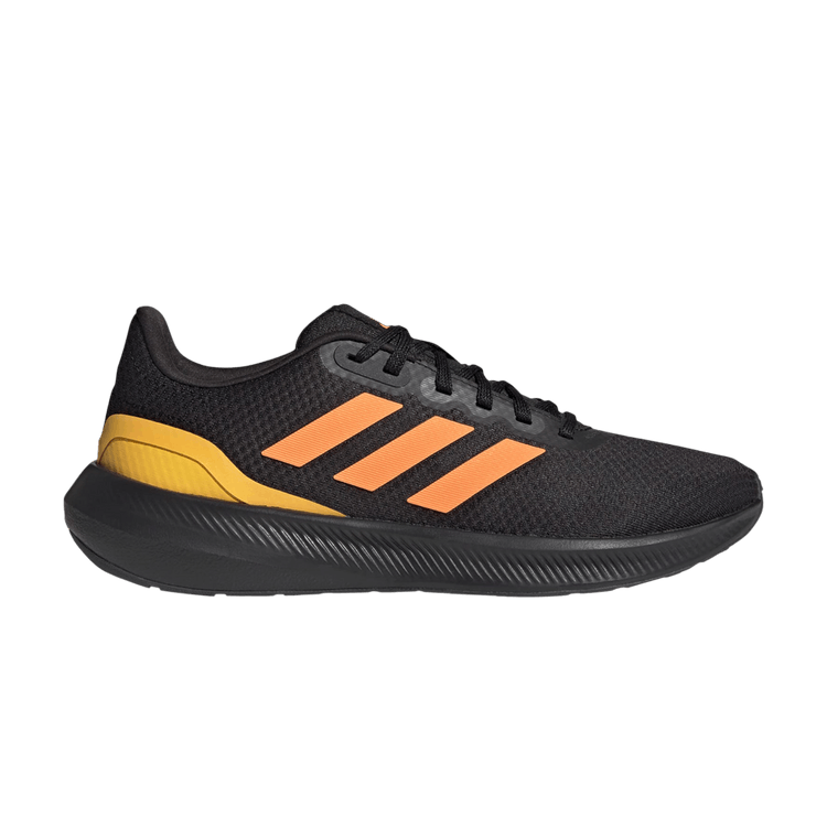 adidas Runfalcon 3 Cloudfoam Low Core Black Screaming Orange Carbon