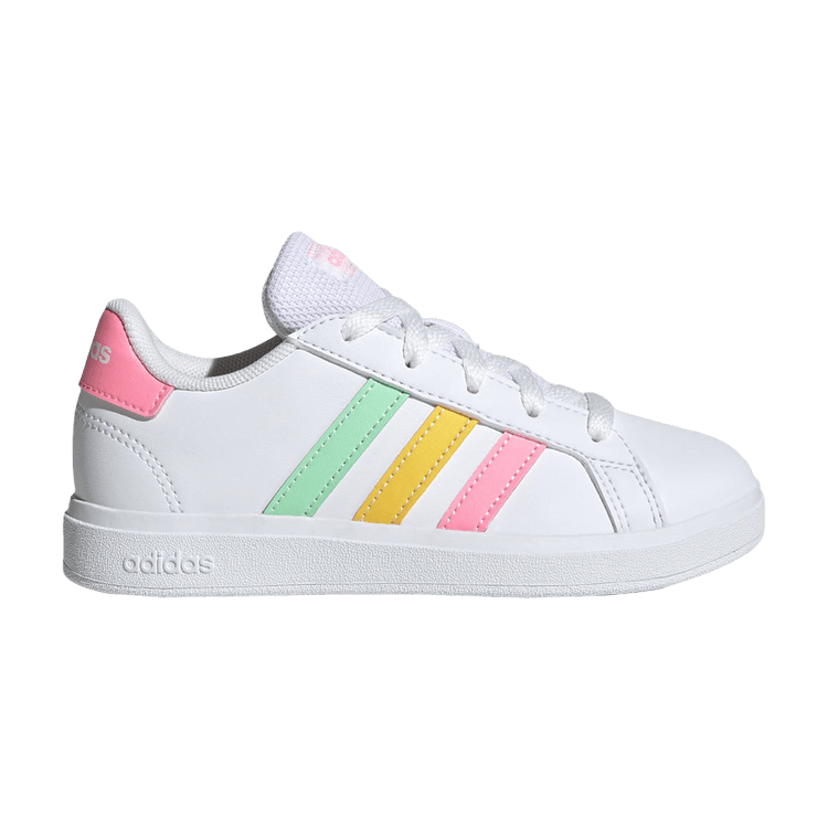 adidas Grand Court 2.0 Cloud White Pulse Mint Beam Pink (GS)