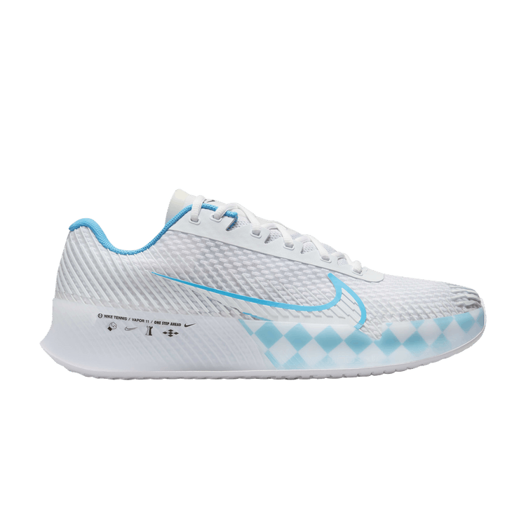 Nike Court Vapor 11 HC Carlos Alcaraz PE White Baltic Blue