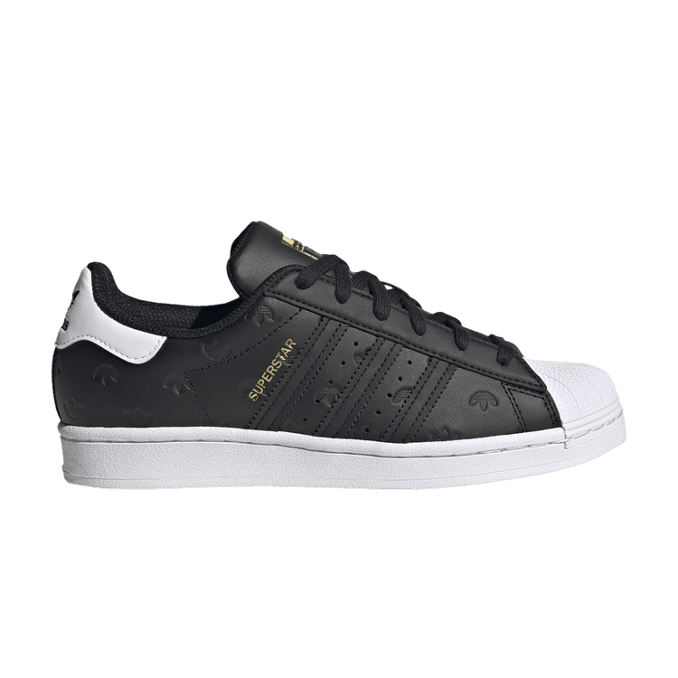 adidas Superstar All Over Trefoil Black White (Women's)
