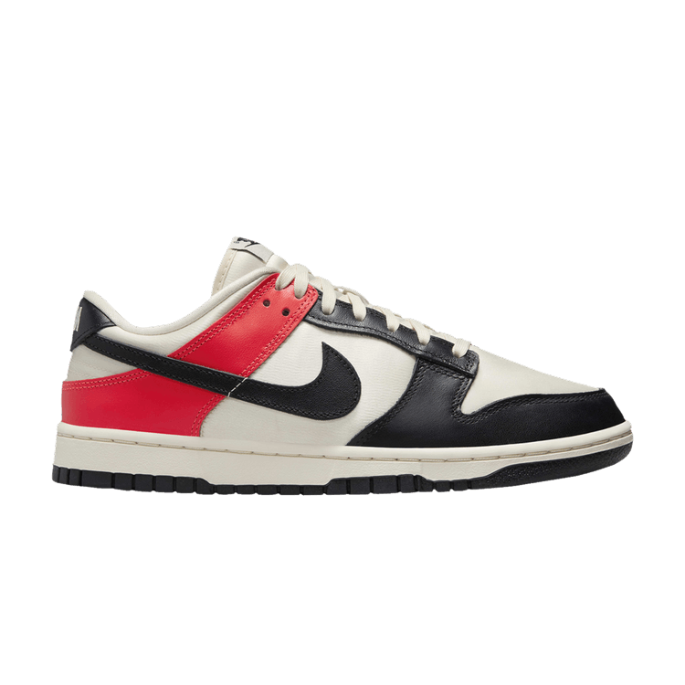 Nike Dunk Low Black Toe Bright Crimson (Women's)