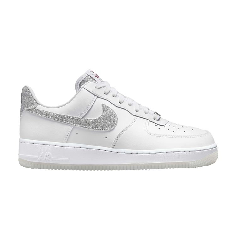 Nike Air Force 1 Low '07 LX Glitter Swoosh White (Women's)