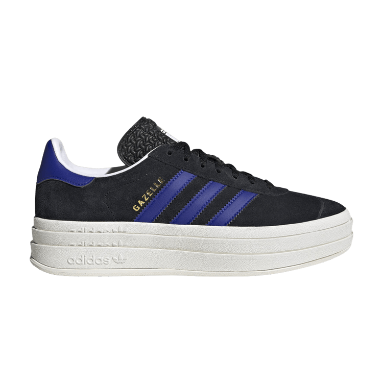 adidas Gazelle Bold Core Black Lucid Blue (Women's)