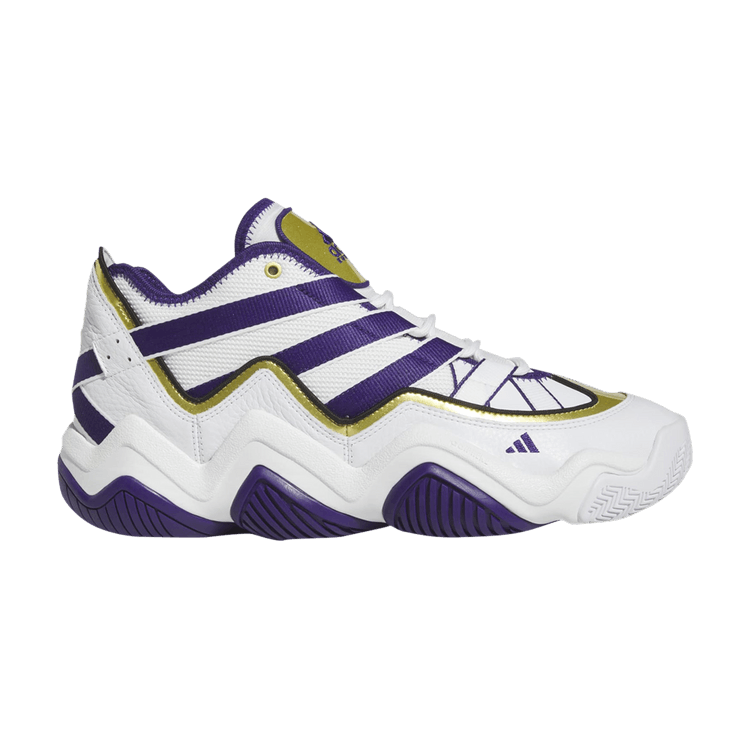 adidas Top Ten 2010 White Purple Gold