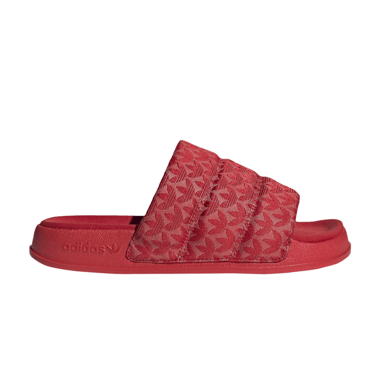 adidas Adilette Essential Slides Better Scarlet (Women's)