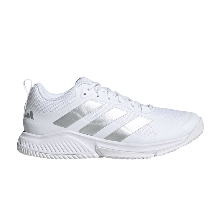adidas Court Team Bounce 2.0 Cloud White Silver Metallic Grey (Women's)