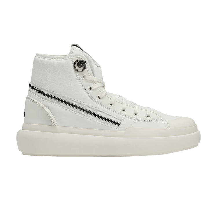 adidas Y-3 Ajatu Court High Core White Orbit Grey Cream White