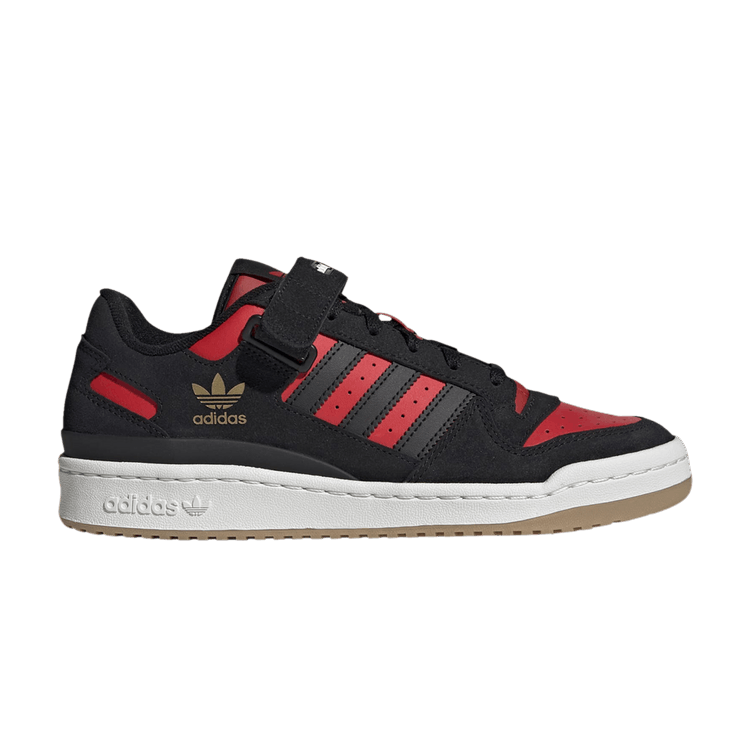 adidas Forum Low Core Black Core Black Vivid Red