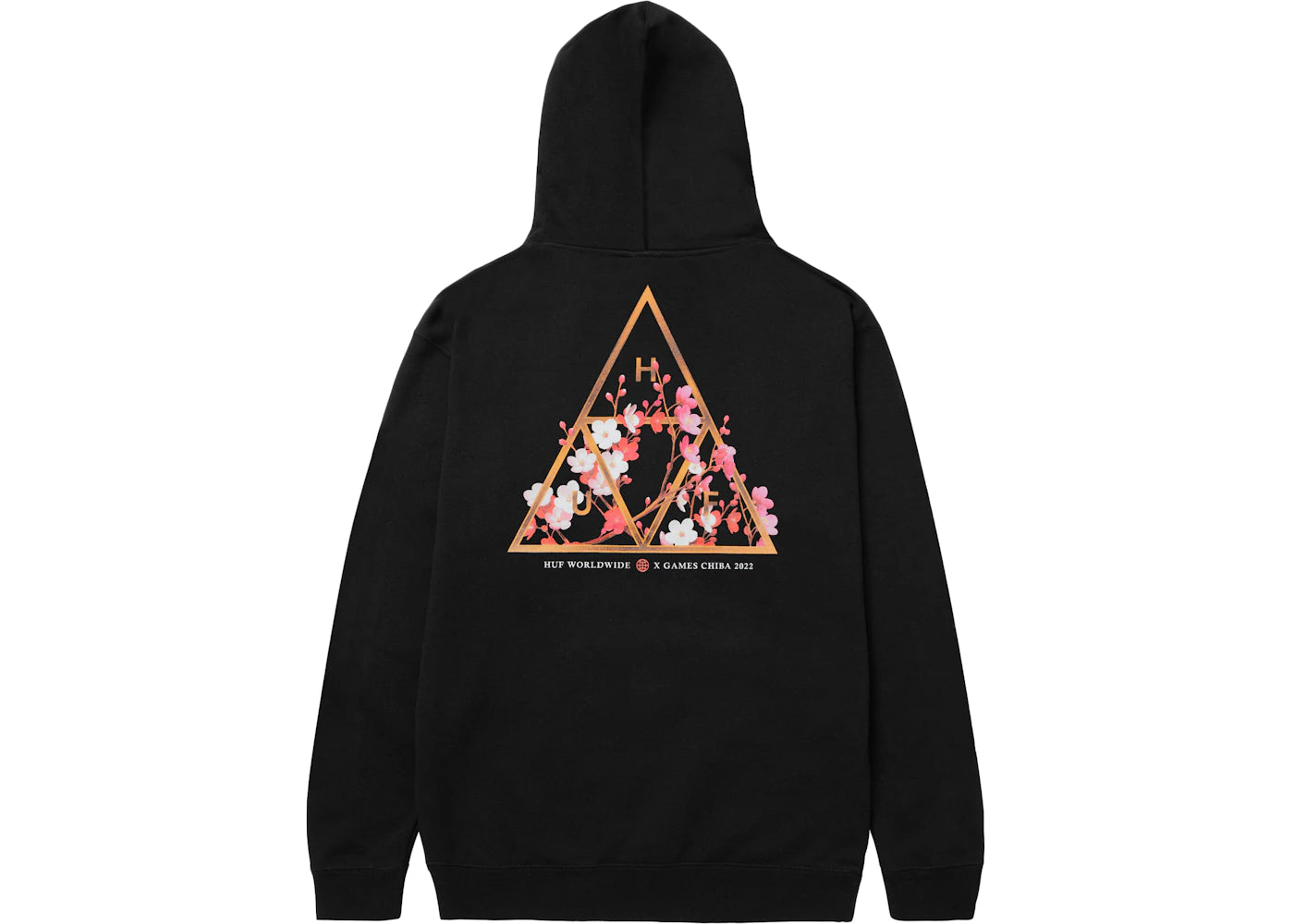 HUF x X Games Chiba 2022 Hoodie Black