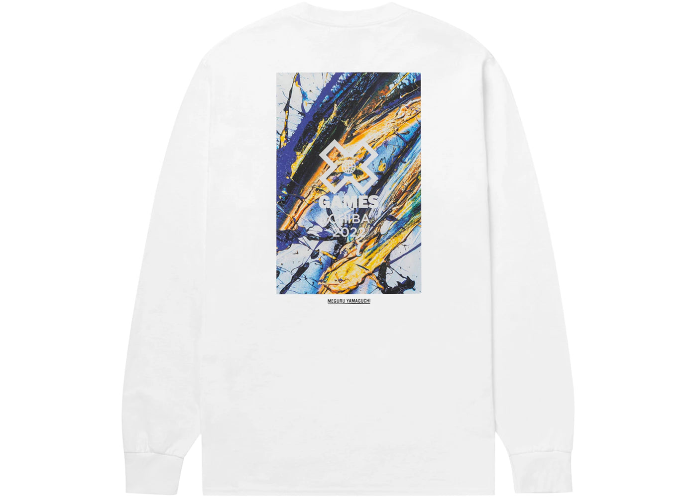 HUF x X Games Chiba 2022 x Meguru Yamaguchi L/S T-Shirt White