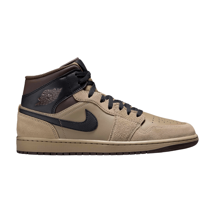 Jordan 1 Mid Khaki Baroque Brown