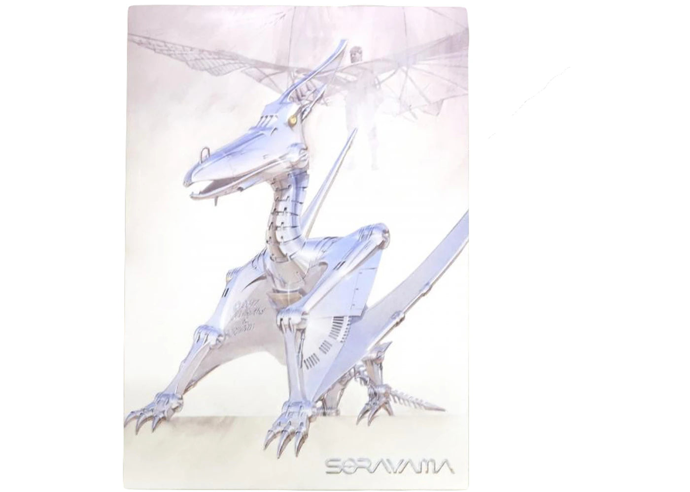 Hajime Sorayama x 2G Dinosaur 5 Poster Metilic Silver