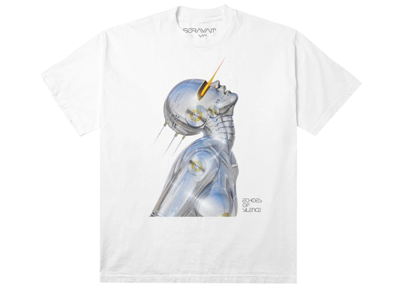 Hajime Sorayama x The Weeknd Echoes Of Silence Cover Tee White