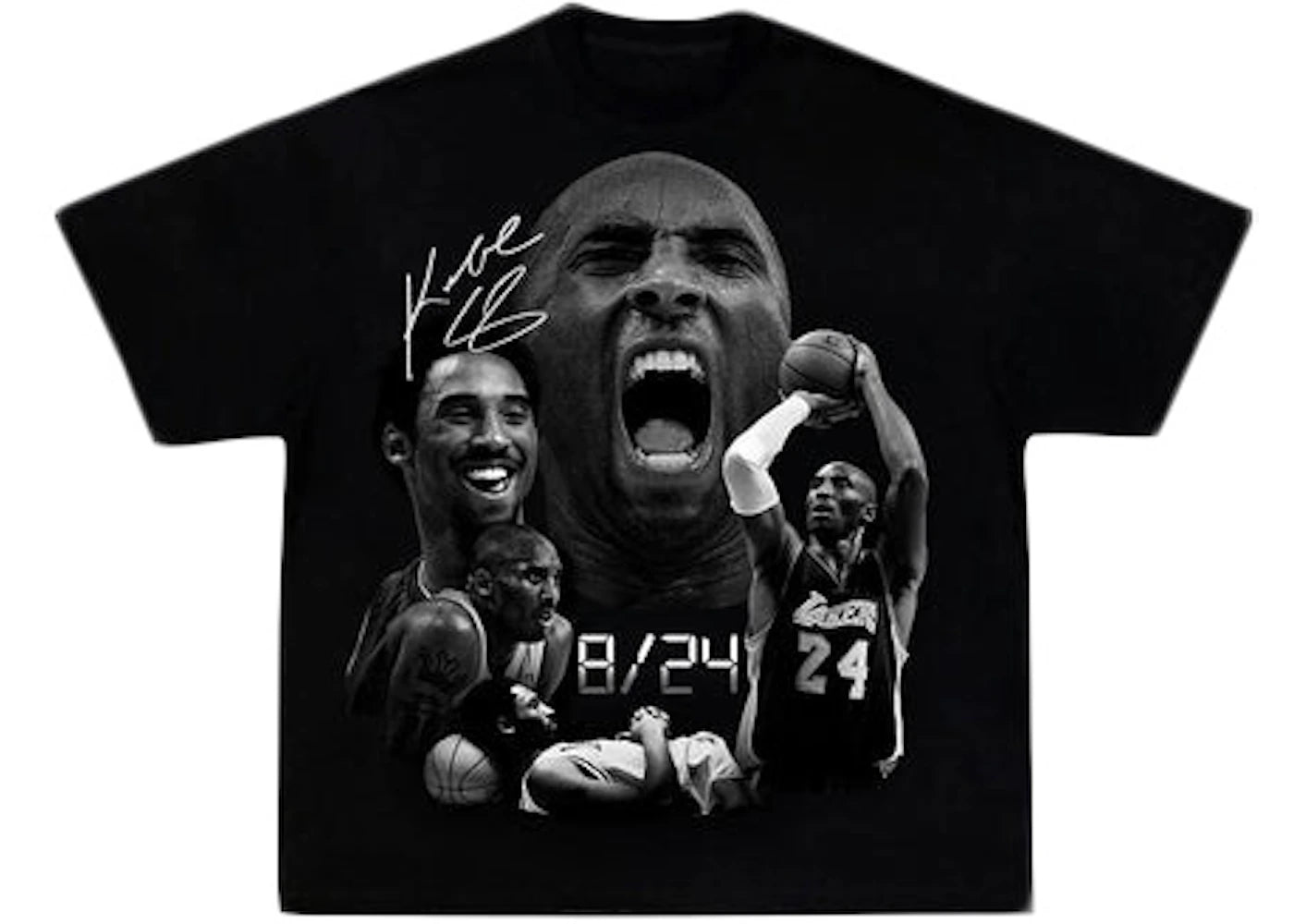 Happy Memories Don't Die Vintage Mamba T-shirt Black