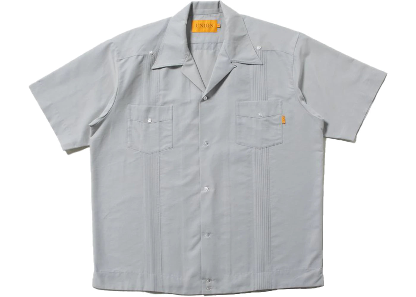 Harlem Toile x Union Guayabera Shirt Grey