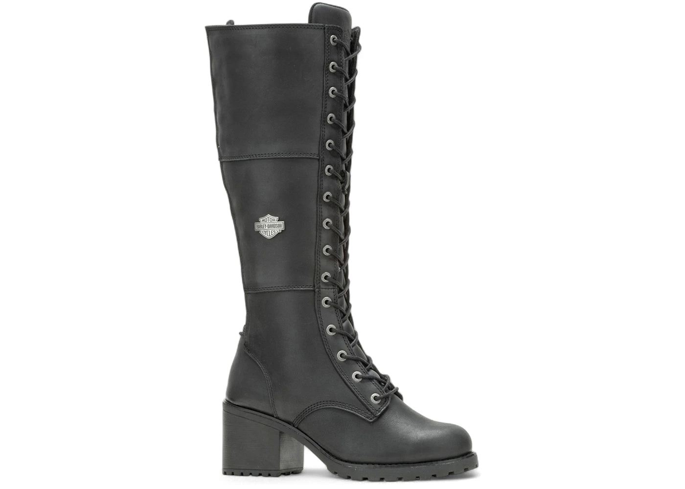 Harley-Davidson Aldona 14" Lace Boots Black (Women's)