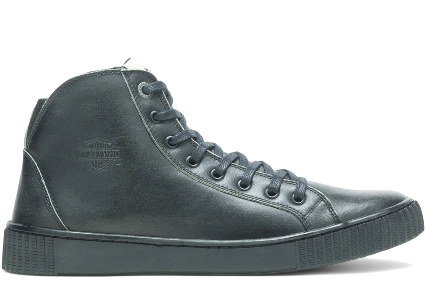 Harley-Davidson Barren 5" Leather Lace-up Black
