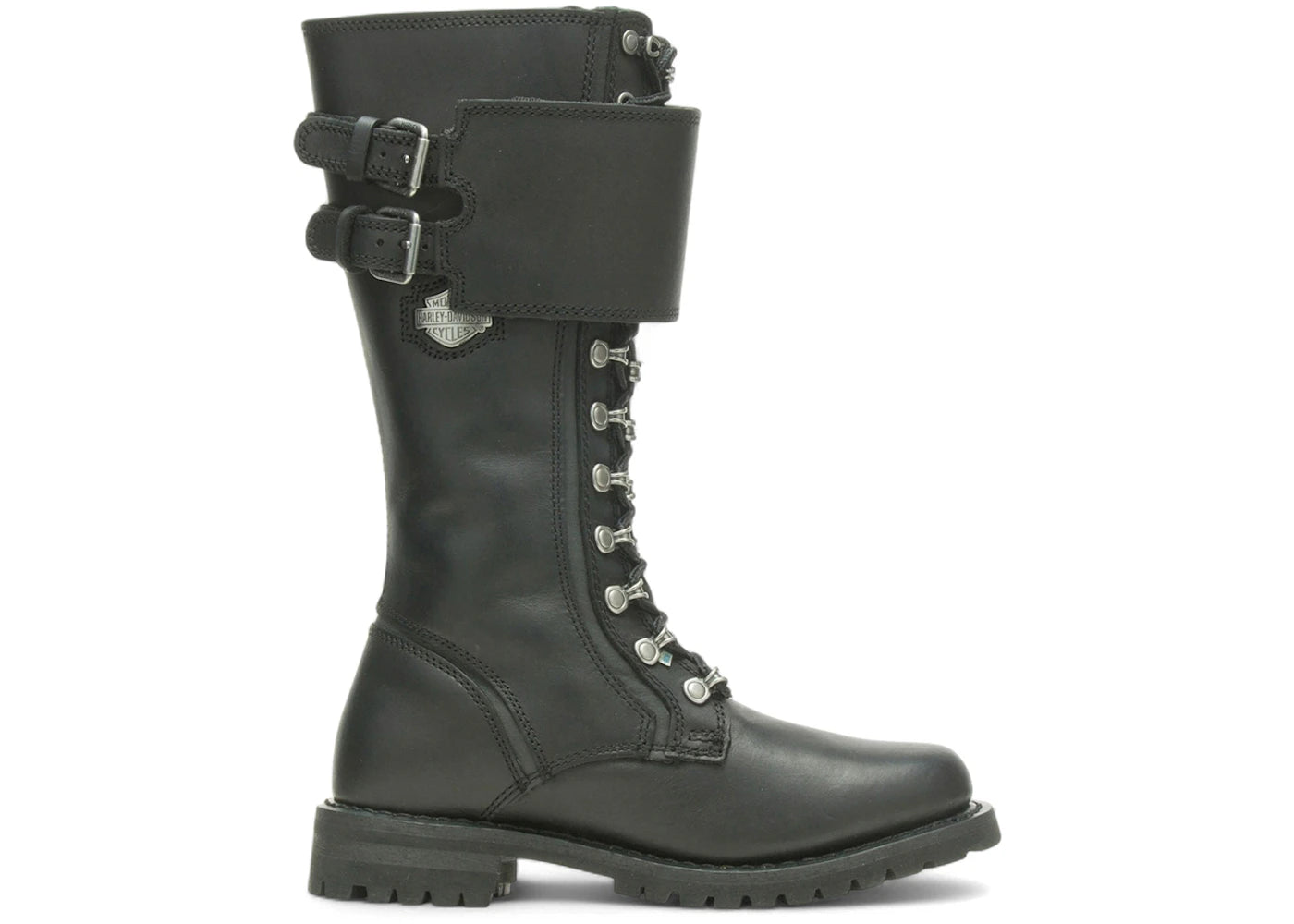 Harley-Davidson Grimes 12" Lace Boots Black (Women's)
