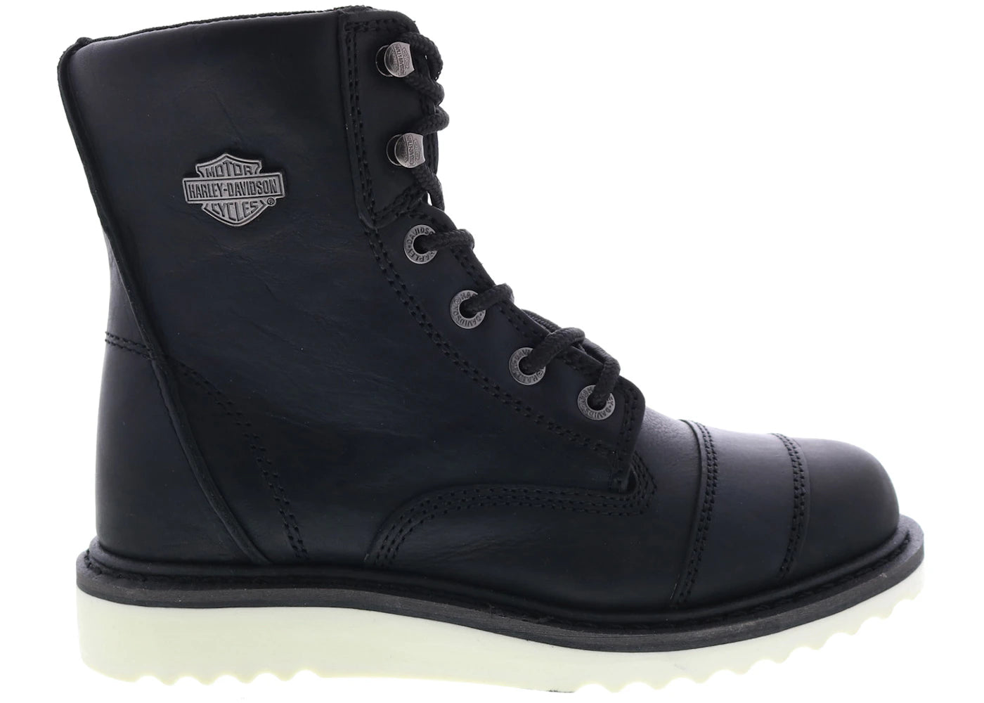 Harley-Davidson Marconi 7" Lace Seam Boots Black (Women's)