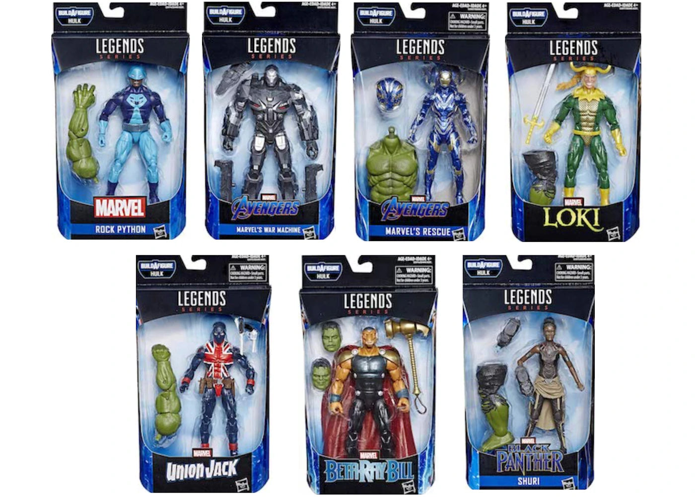 Hasbro Marvel Legends Avengers: Endgame Set - Hulk BAF Action Figure ...