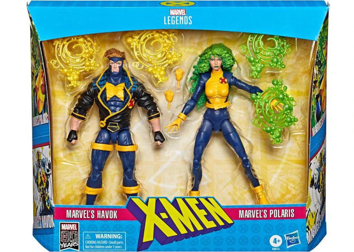 Hasbro Marvel Legends Havok & Polaris 2-Pack Action Figure – Side Kicks