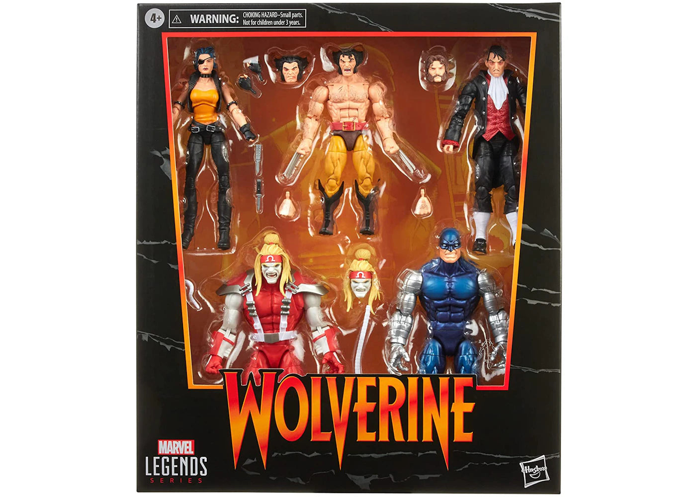 Hasbro Marvel Legends Wolverine vs Villains 5-Pack Action Figure – Side ...