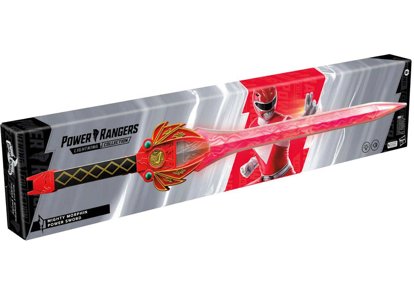 Hasbro Power Rangers Lightning Collection Mighty Morphin Red Ranger Po ...